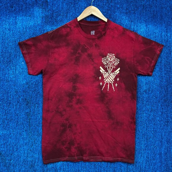 Bad Omens Ceremony Of Roses Red Tie-Dye Rock T-Shirt Size Medium - Picture 1 of 4